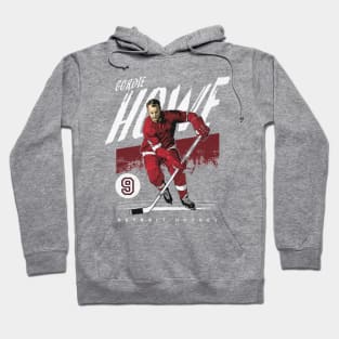 Gordie Howe Detroit Grunge Hoodie